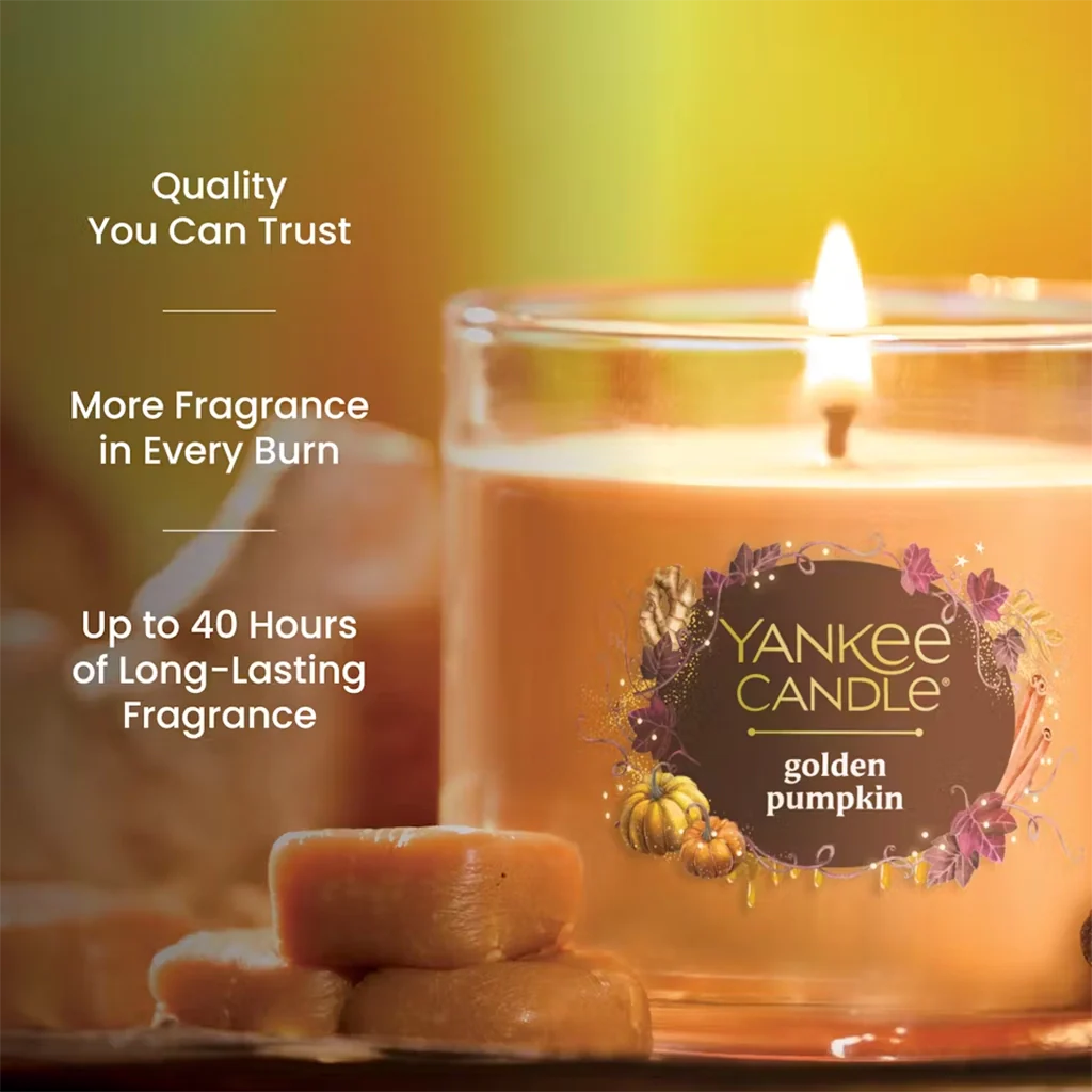 Yankee Candle : Golden Pumpkin - Small Tumbler - Image 3