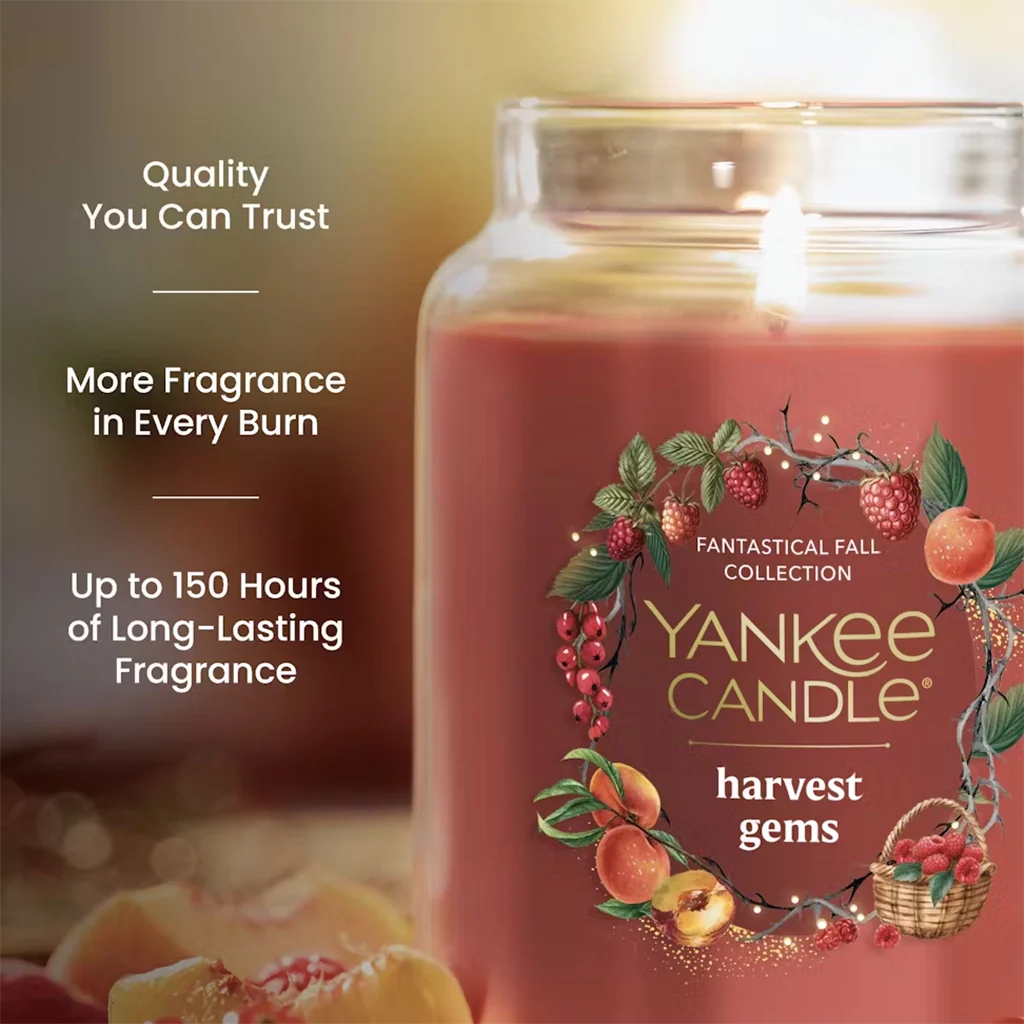 Yankee Candle : Harvest Gems - Original Jar Candle - Image 3