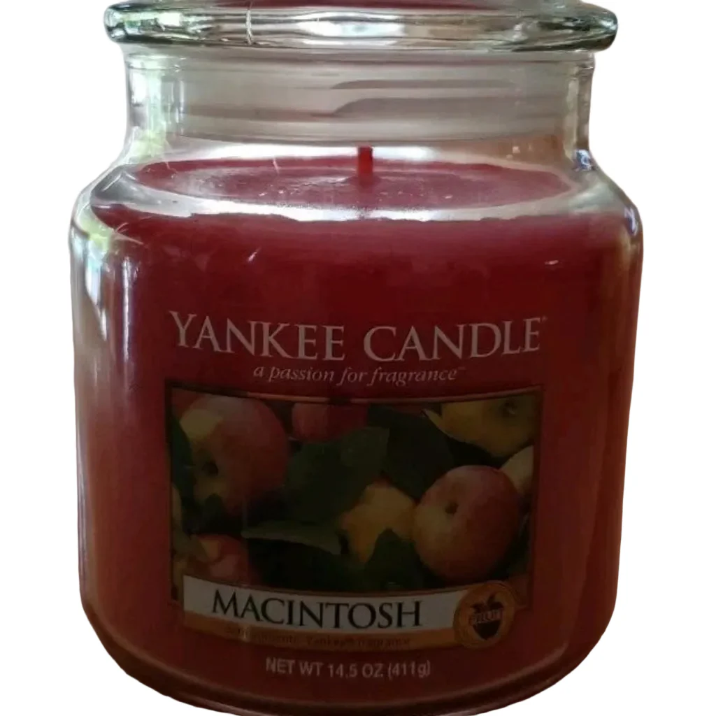 Yankee Candle : Macintosh Medium Jar Candle