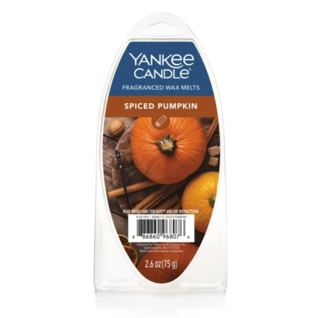 Yankee Candle : Wax Melts & Warmers - Wax Melts 6-pack - Spiced Pumpkin